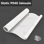 Пленка для окон статическая Static P040 Jalousie ControlTek (текстурная "Жалюзи"), размер: 75х150 см.