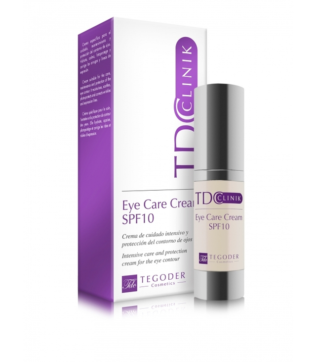 Крем для глаз омолаживающего действия SPF-10 Eye Care Cream Clinik