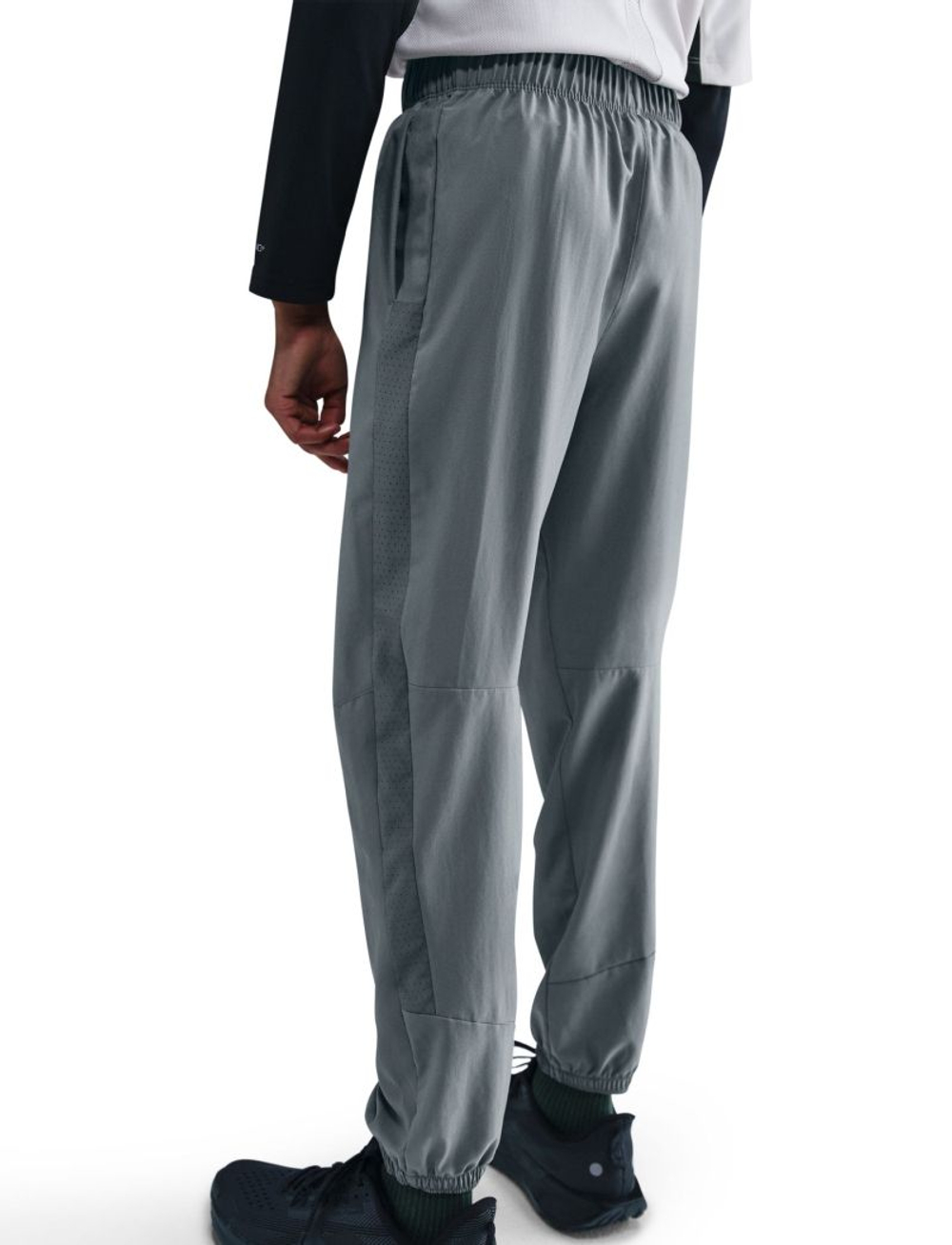 Детские теннисные брюки Nike Boys Dri-FIT Multi Big - smoke grey/reflective silver