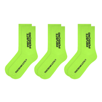 PRIVATE PERSONS X STVOL.TV SOCKS  (3 PACK)