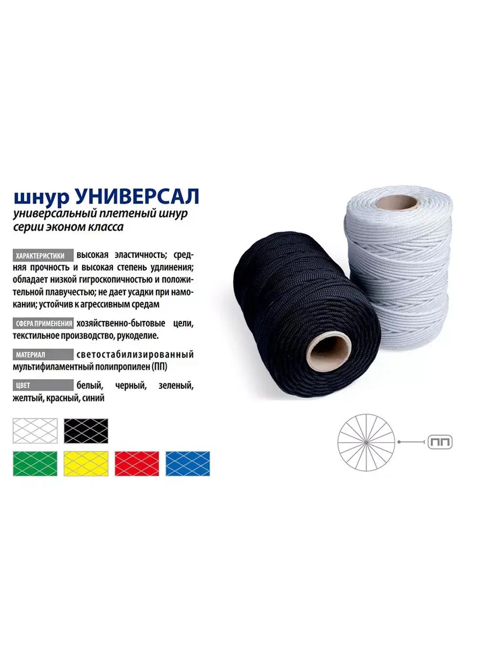 Плетеная веревка: ленты и шнуры высокого качества