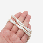 Жемчуг культивированный "Бива", белый, 20-32,5мм