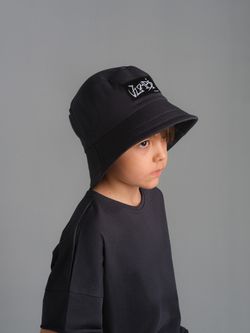 Панамка трикотажная подростковая ГРАФФИТИ (Графит)