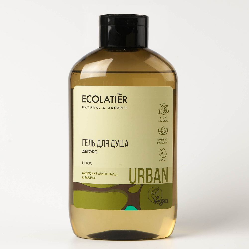 Ecolatier Urban гель для душа Детокс, 600 мл