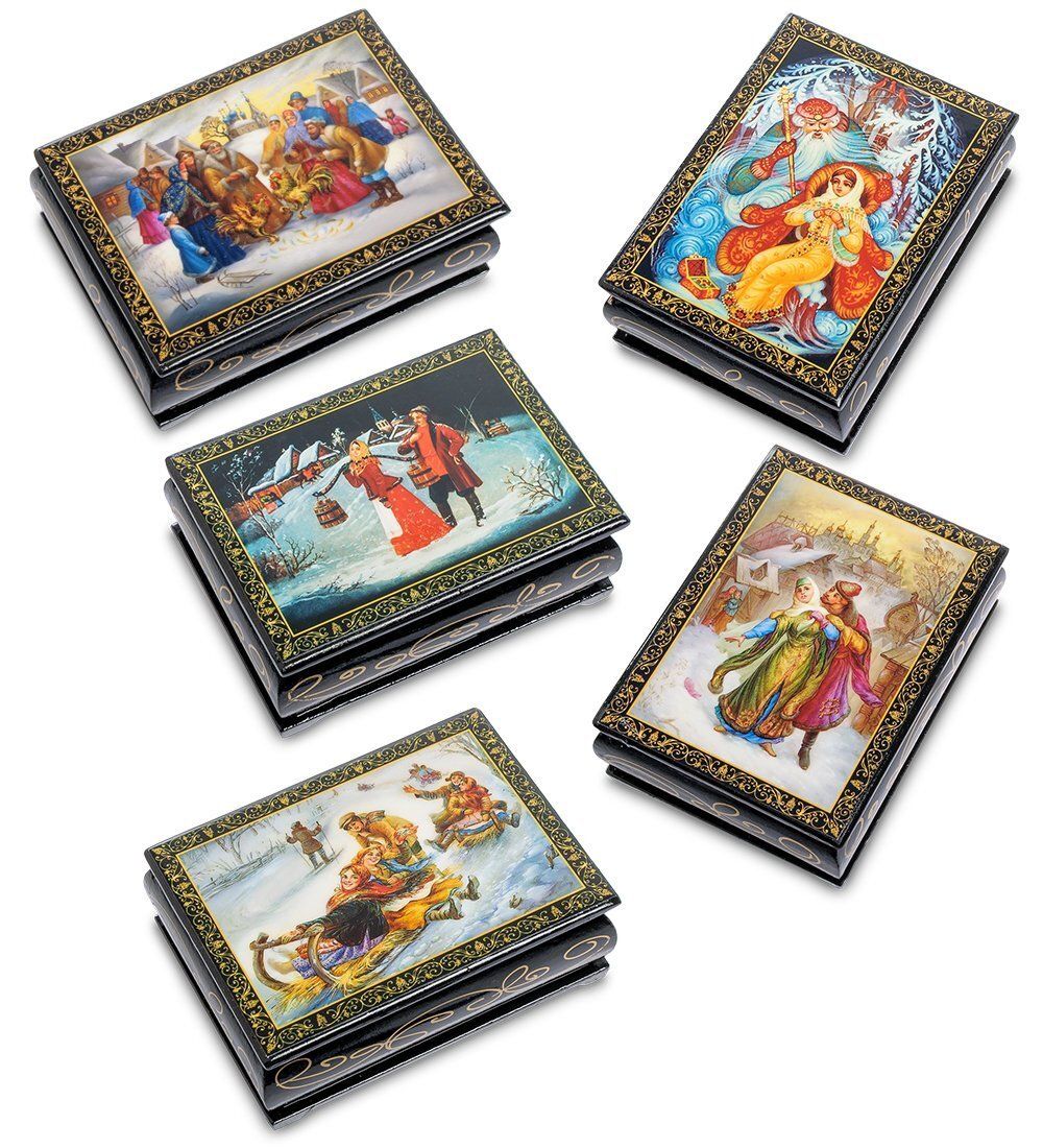 Народные промыслы ШК-11/ 2-A Шкатулка в технике декупаж (8х10х4)