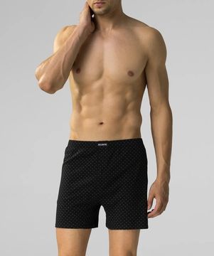 Трусы (2 шт) мужские семейные Atlantic 2MBX-059, черный + изумрудный