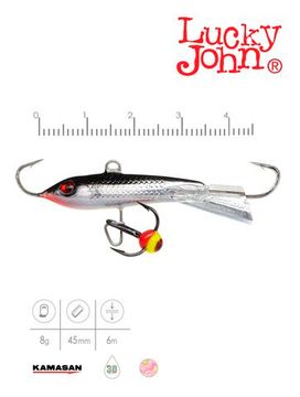 Балансир Lucky John CLASSIC 4.5 с тр. 50мм/13H блистер