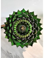 Настольный светильник из фанеры в стиле лофт "Шишка"