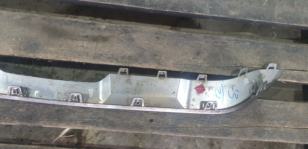 Накладка заднего бампера Mercedes ML GLE (W166) 15-18 Б/У Оригинал A1668857622