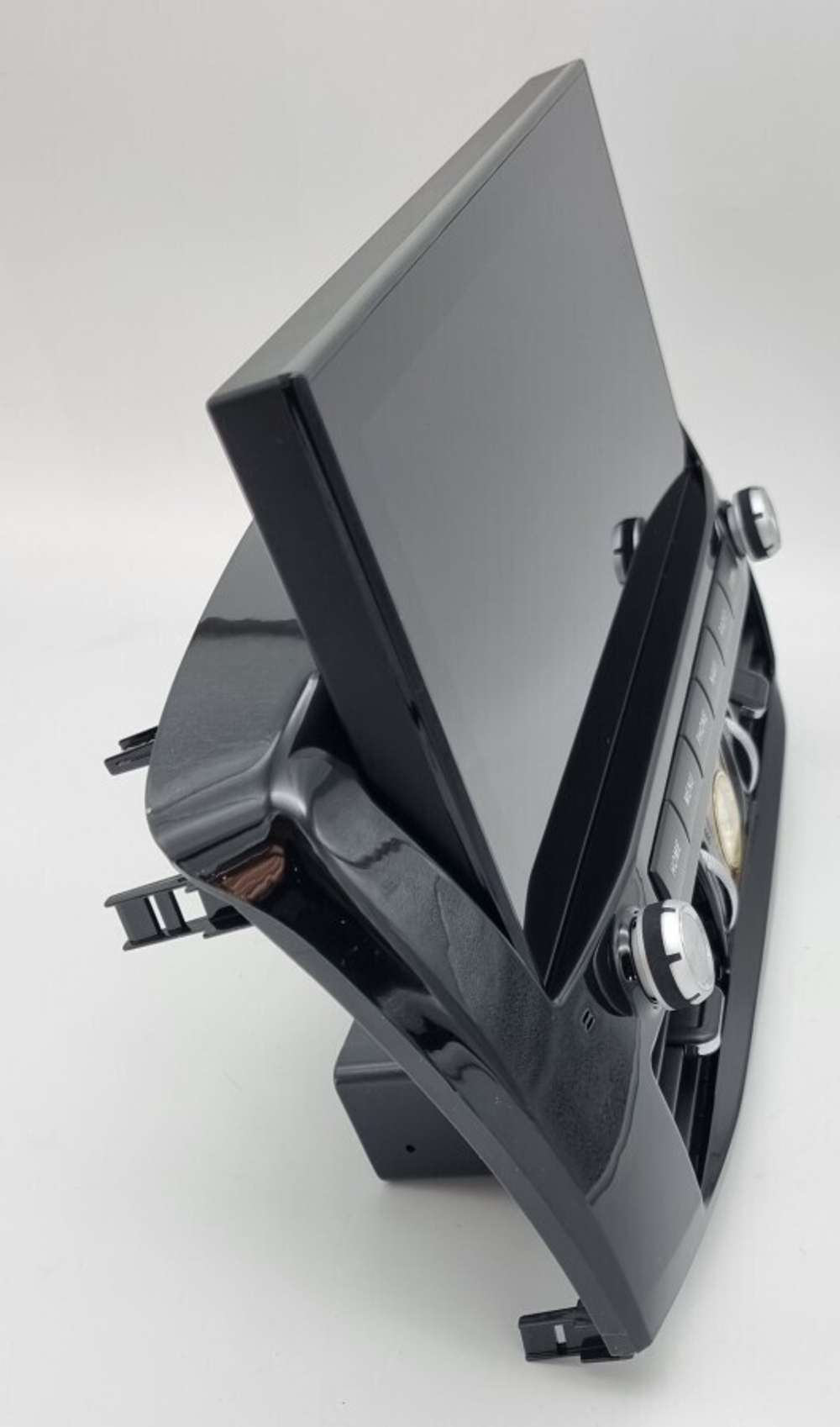 Магнитола для Toyota Land Cruiser Prado 120, Lexus GX470 (экран климата внизу) - Carmedia ZH-T1214L монитор 12.3" на Android 10, 6Гб+128Гб, CarPlay, 4G SIM-слот