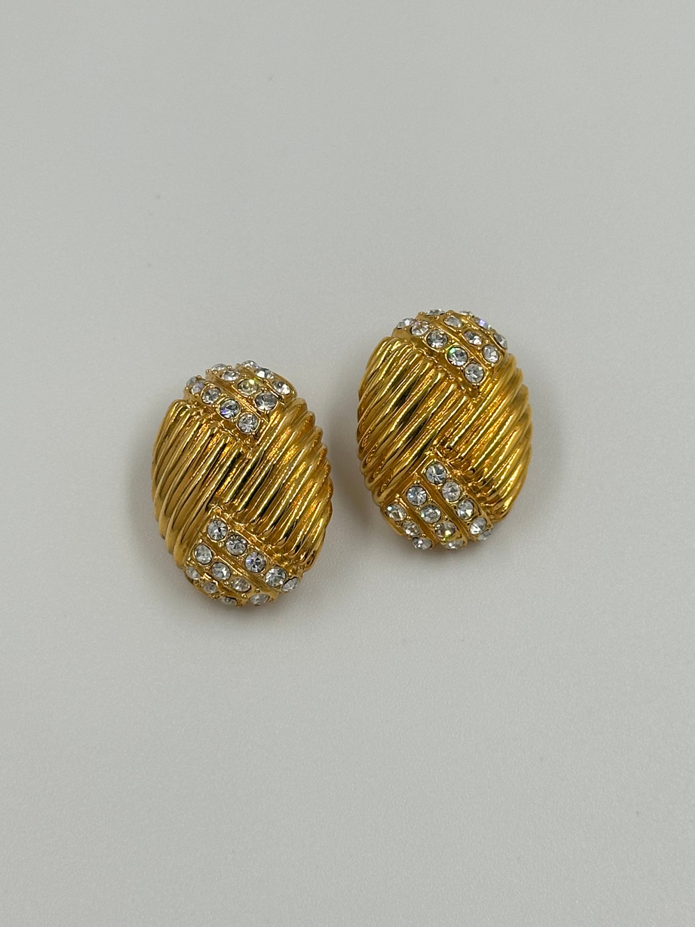 Клипсы с кристаллами Joan Rivers