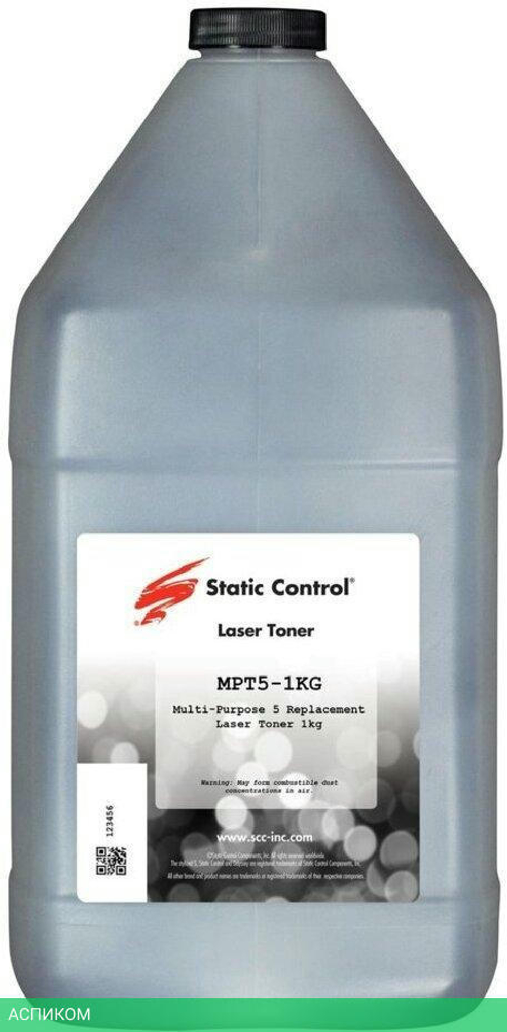 Тонер Static Control MPT5-1KG