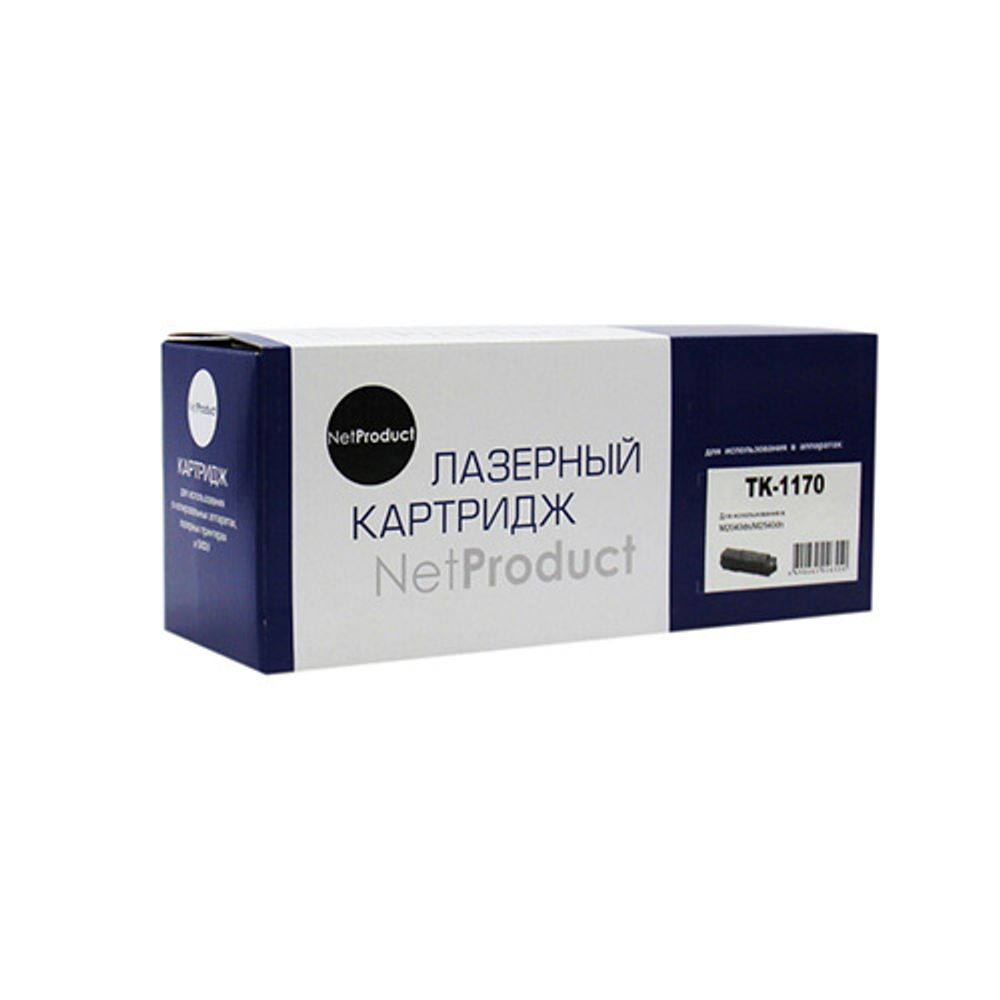 Тонер-картридж NetProduct (N-TK-1170)аналог Kyocera для M2040dn/M2540dn 7,2K