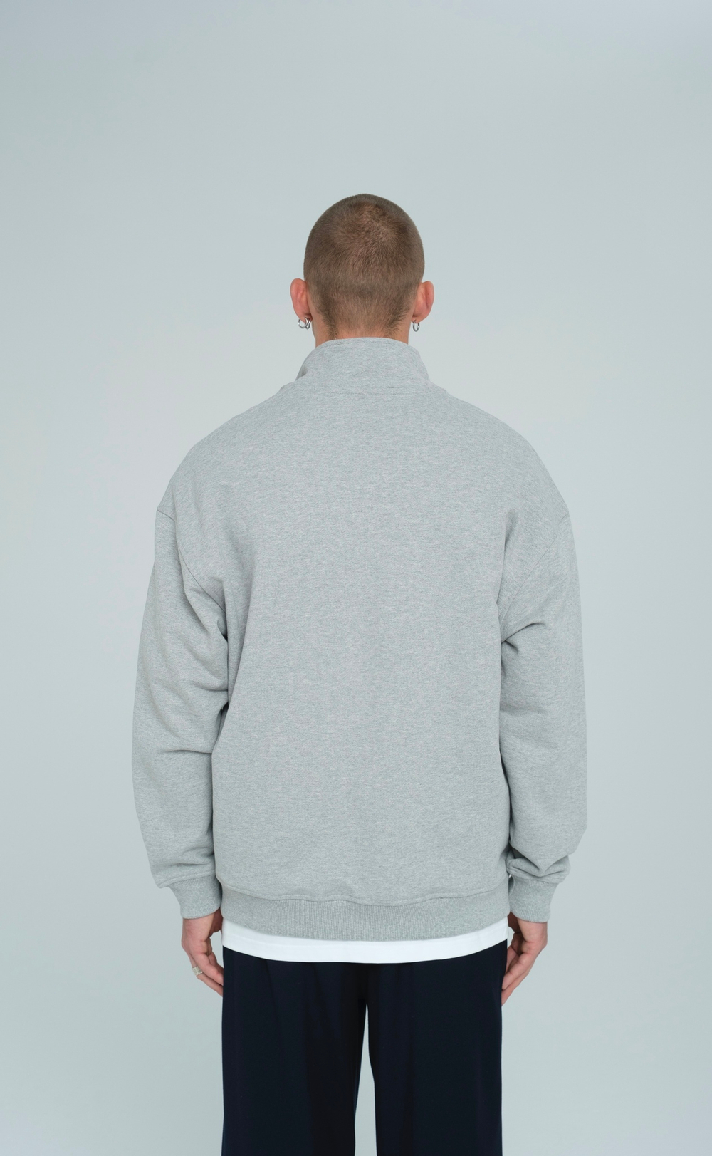 Свитшот на молнии | melange