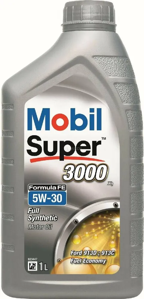 Моторное масло Mobil Super 3000 X1 Formula FE 5W-30, синтетическое, 1 л