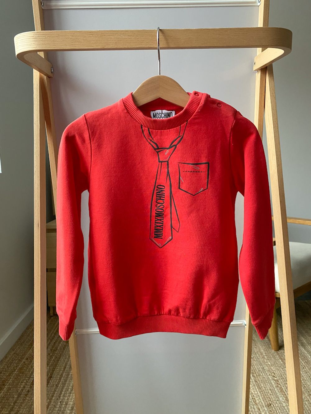 Хлопковый свитшот Moschino, 98