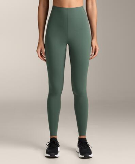 OYSHO Легинсы Compressive длиной до щиколотки с высокой посадкой, зеленый