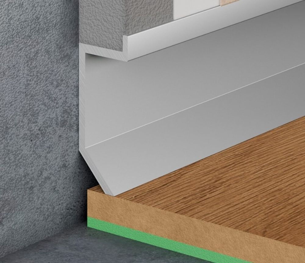 Теневой плинтус Pro Design Slim 723 анодированный, 2700x10x24 мм