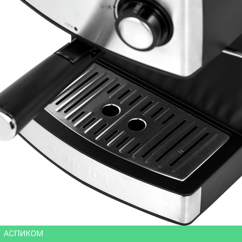 Кофеварка Polaris PCM 1537AE Adore Crema нержавеющая сталь/черный