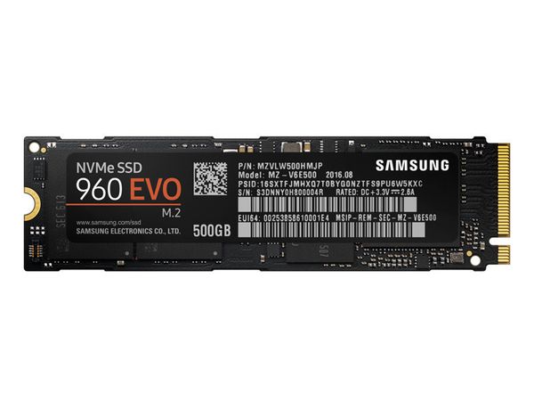 SSD диск Samsung 960 EVO m.2 500Gb