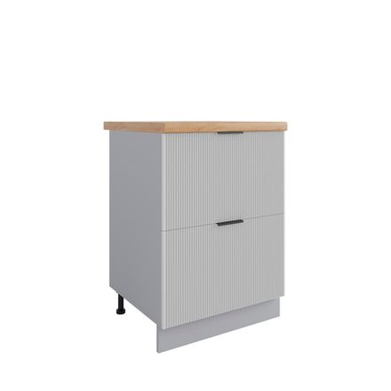 Кухня Модуль СКБ 600 Мелисса Белый Скин