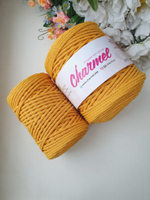 Turmeric cotton cord 4 mm
