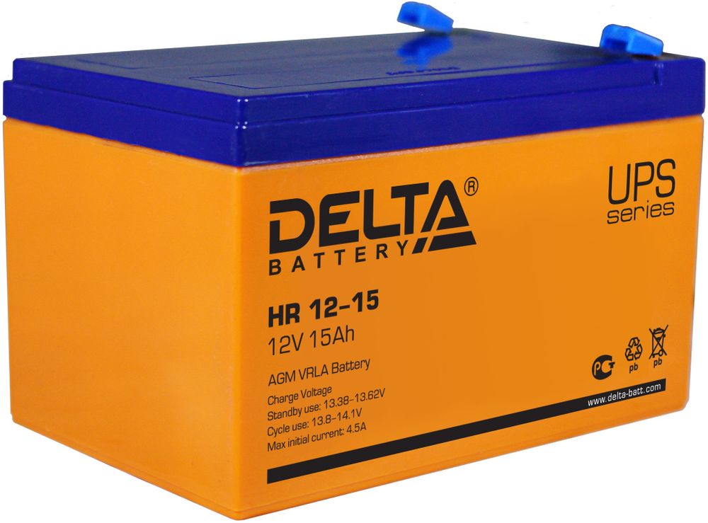 DELTA HR 12-15 аккумулятор
