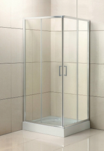 Душевой уголок BelBagno Uno 85х85 UNO-195-A-2-85-C-Cr профиль Хром стекло прозрачное