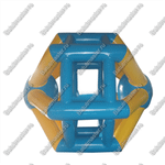 Беличье колесо "Двойной объем" ПВХ, 1,8*1,8*1,8 м