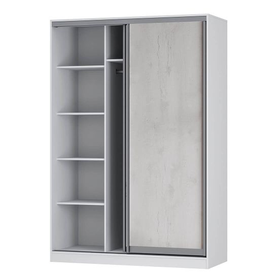 Мадрид ШКК-05 Шкаф-купе bts бетон пайн/белый