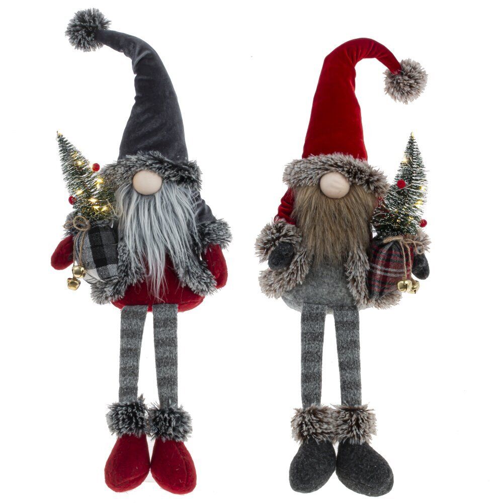 GAEM Игрушка набивная "Гном" (3xLR44), L23 W17 H75/25 см, 2в.