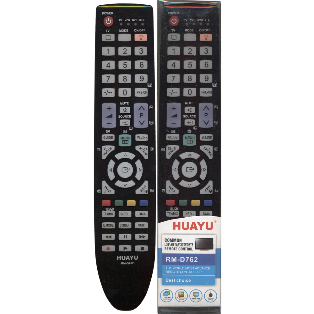 Пульт универсальный Huayu RM-D762 (HRM640) для Samsung (корпус BN59-00940A)