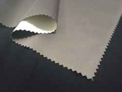 Ткань курточная Prival Taslan Hi-Pora 186T, 180г/м2, тёмно-серый, 1,5х2м