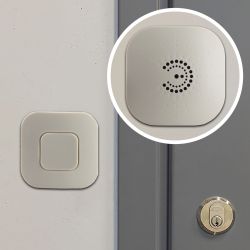 Звонок дверной ЭРА BIONIC Ivory беспроводной слоновая кость 6 мелодий | Электрозвонки беспроводные