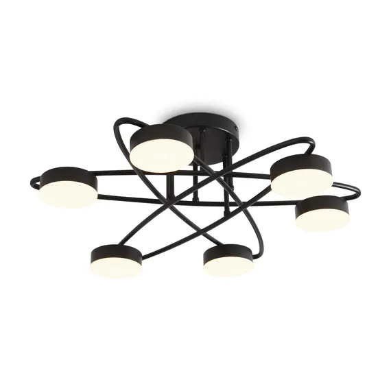 Люстра FR6155CL-L36B Вихрь / Vortex 36 Вт LED Freya fr6155cl-l36b
