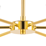 817122 Люстра STRATO 12х40W E14 ЗОЛОТО