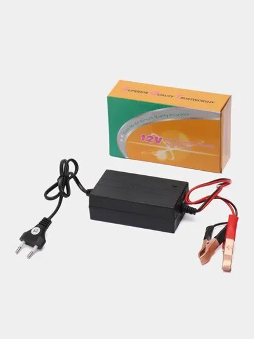 Зарядное устройство автомобиля АКБ 12 В, 2 А, автомат, 220 В