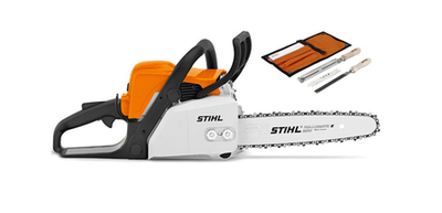 Бензопила STIHL MS 180 (1,5кВт. 40см. 63PMC3 55. 4,3 кг) + Набор заточной 4мм.