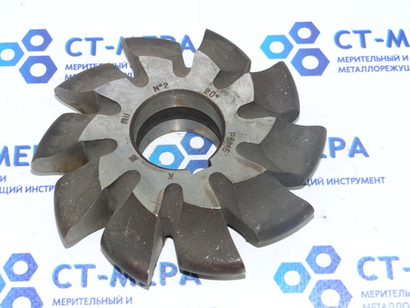 Фреза дисковая зуборезная М11 №2 Р6М5 Z=10 dпос=40 D=140