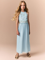 Платье для девочки Next E47-975, Голубой