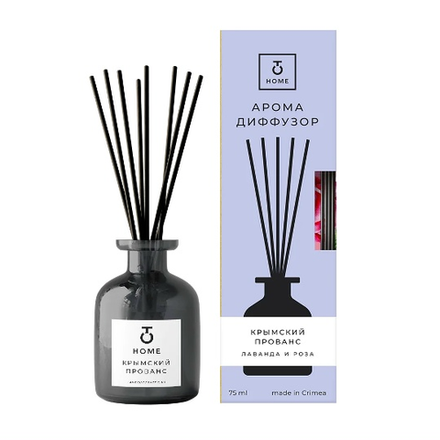 Аромадиффузор Крымский прованс Лаванда и роза ТВ, 75мл, ТМ TAVRIDA HOME
