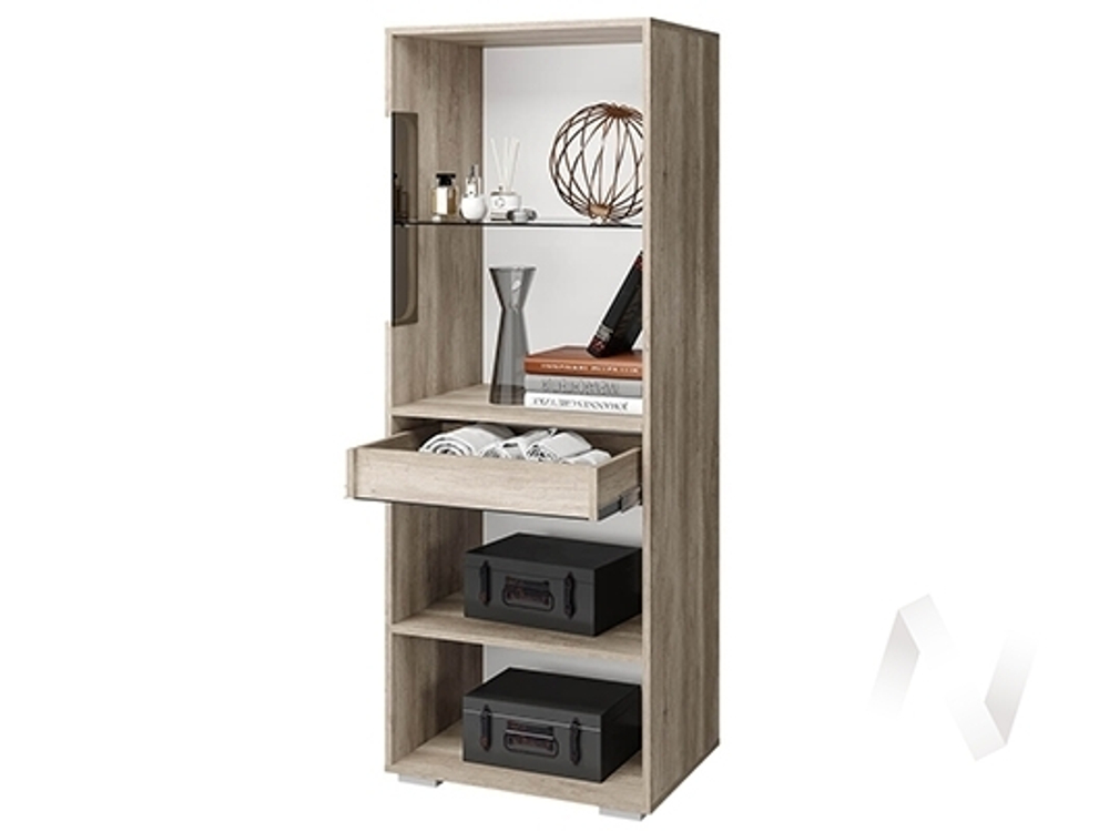 Шкаф распашной ШК-24 МС Наоми (дуб каньон/графит)