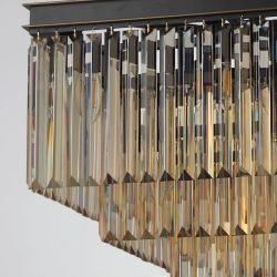 Citilux Мартин CL332232 Люстра хрустальная подвесная Шампань