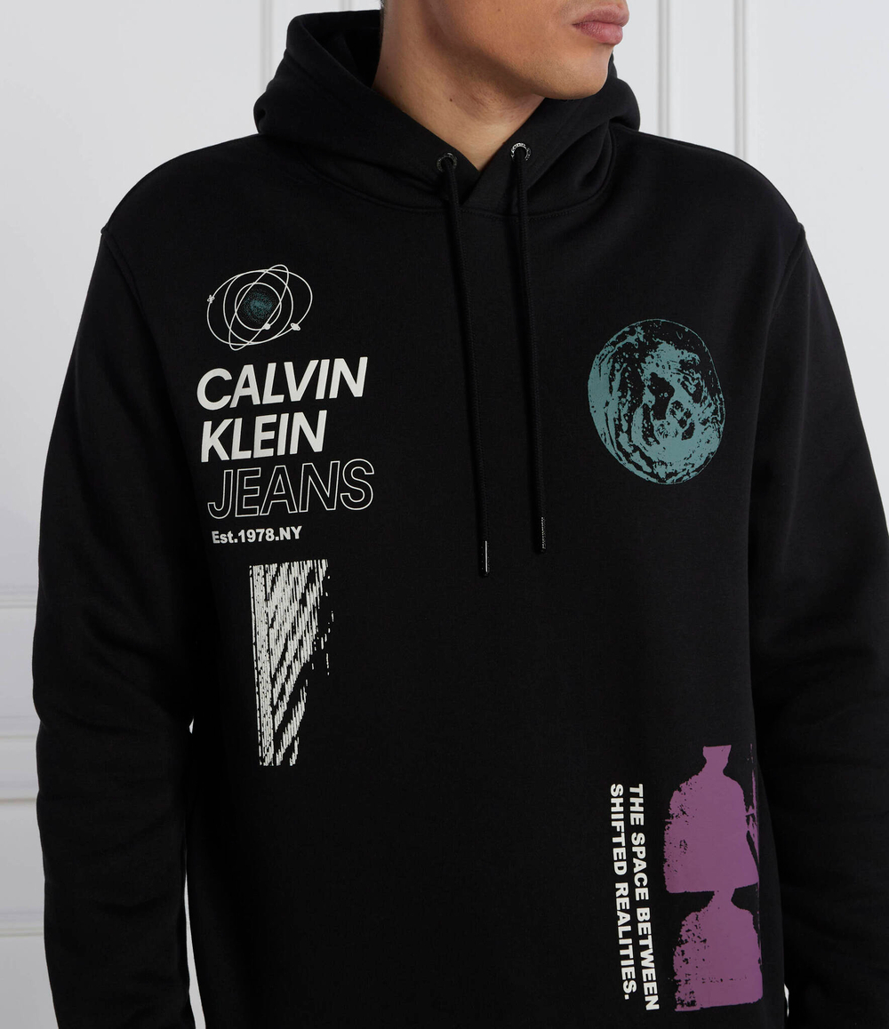 Худи CALVIN KLEIN JEANS - черный(J30J324103)