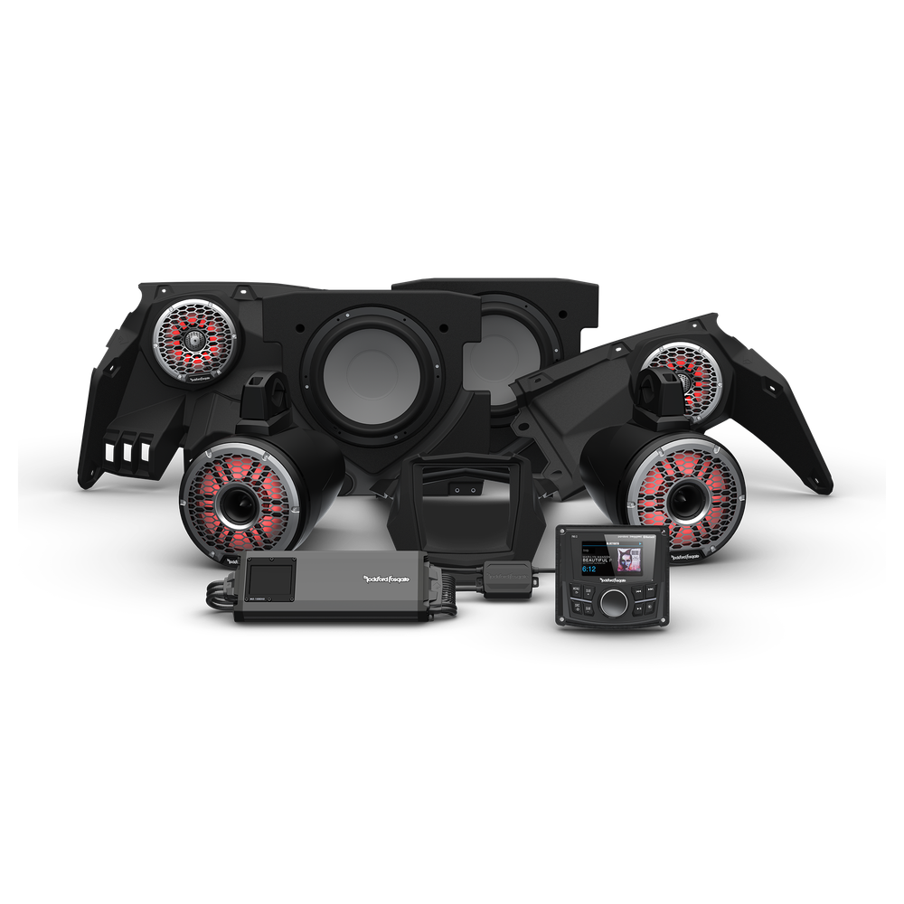 Штатная акустическая система Rockford Fosgate X317-STG6 на BRP X3 (stage6)
