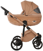 Детская коляска Adamex Chantal Pro Natura 3 в 1 CN-5-CAMEL (Т. БЕЖ. КОЖА)