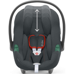Коляска 3 в 1 Cybex Priam IV Rosegold complete и автокресло Aton B2 i-Size Steel Grey Sepia Black