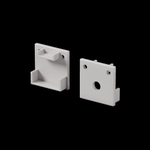 Комплект заглушек Maytoni (для профиля 20×20) 2 шт., ALM-2020B-EC 642077