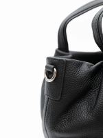 сумка через плечо классическая натуральная кожа