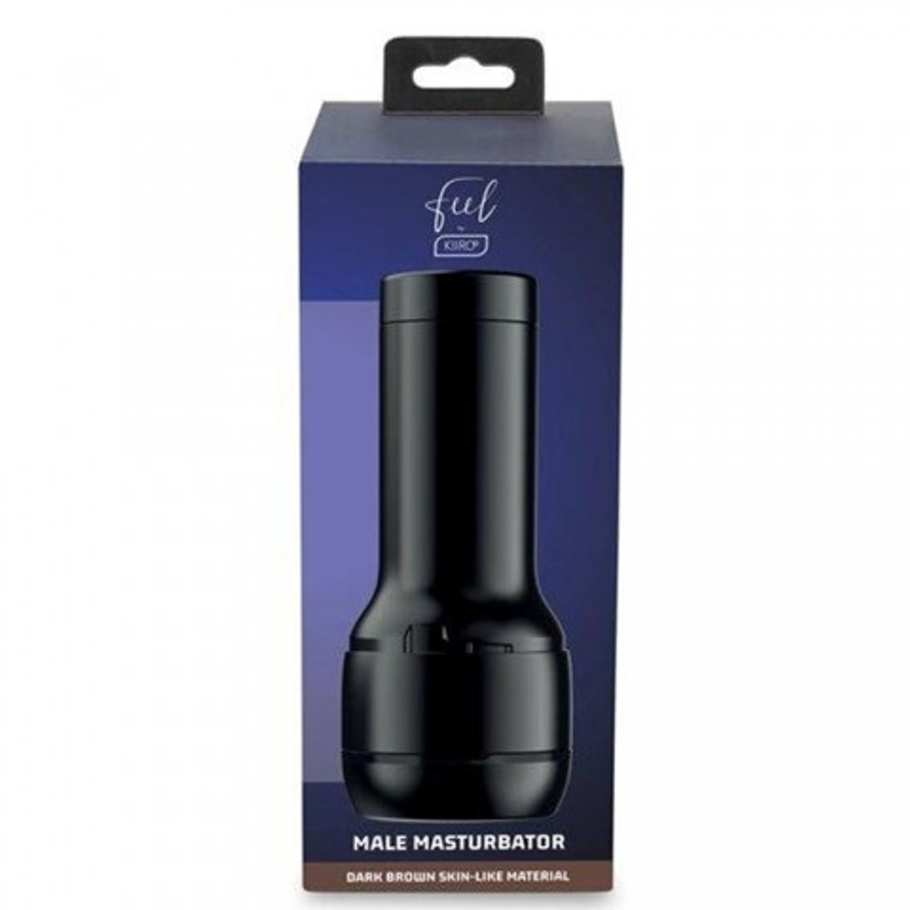 Мастурбатор Feel Stroker от KIIROO вульва (темно-коричневый)